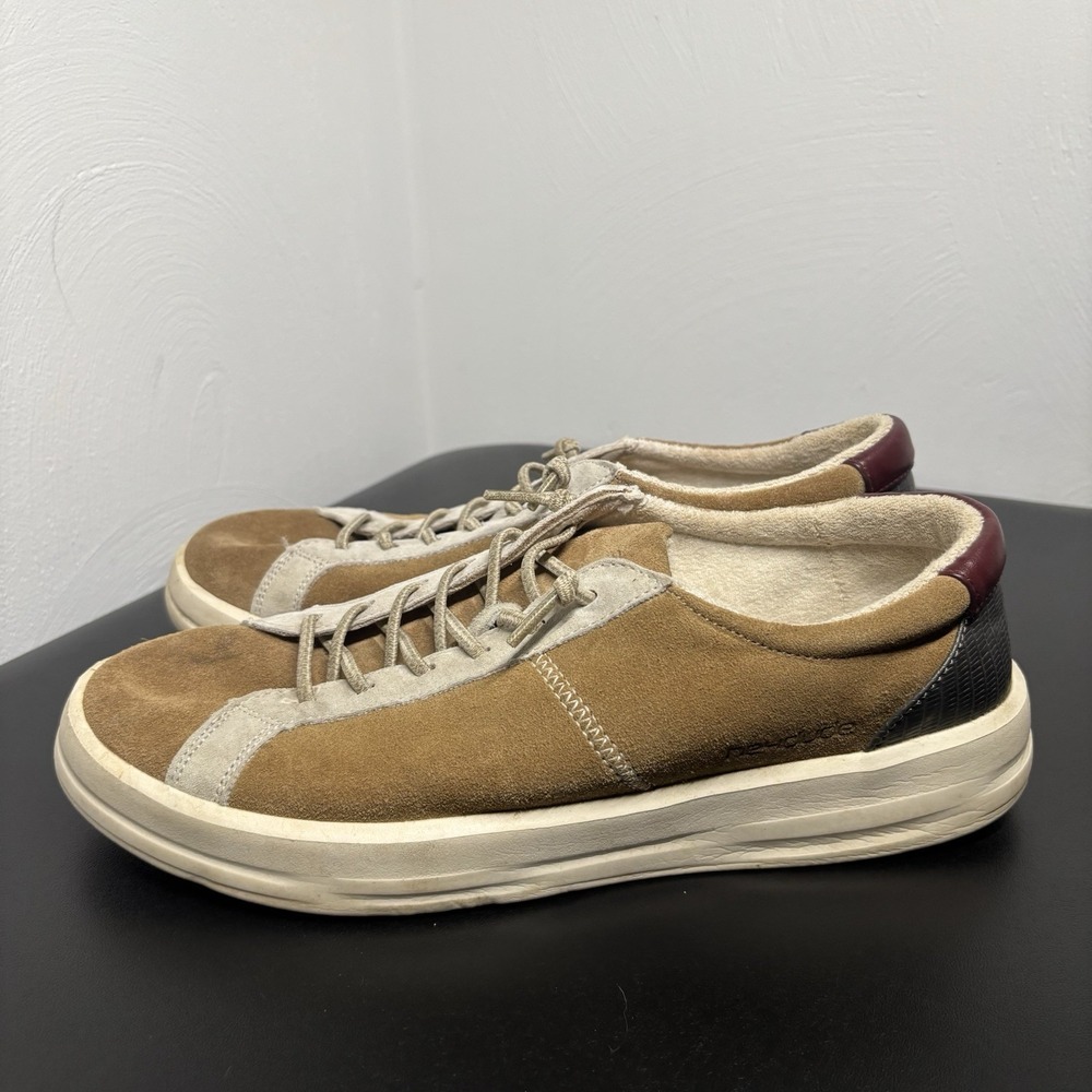Hey Dude Womens Karina Suede Chestnut Sneakers Slip On Casual Shoes Size 10 US